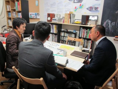 (株)モビテック北村様、田井中様、zeezoon青島様とのmtg