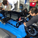 完成したフレーム