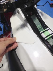 空力パッチ２装着時